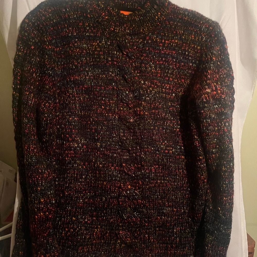Hearts of Palm Men's Dark Multicolor Crewneck Sweater